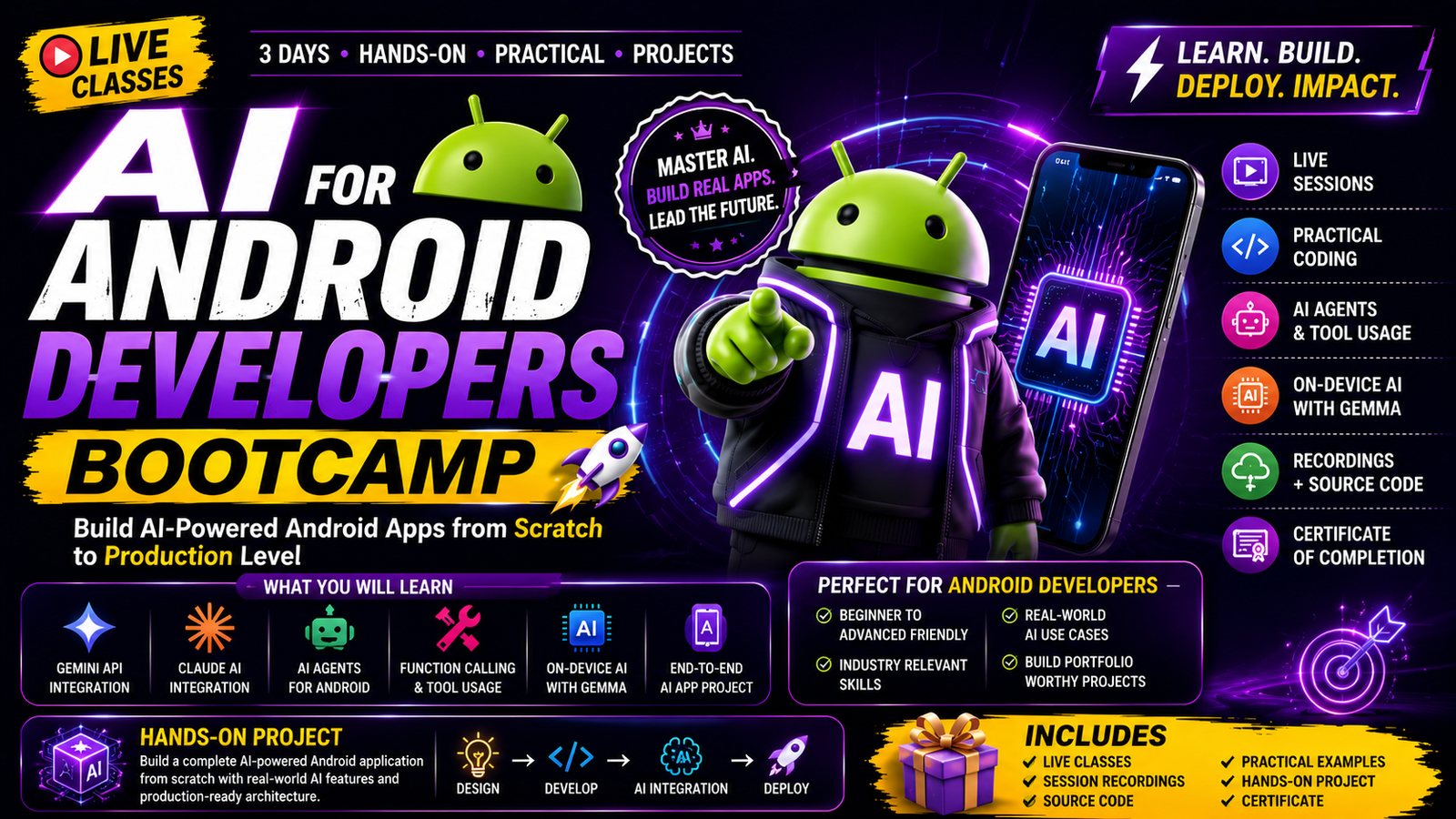 AI for Android Developers Bootcamp